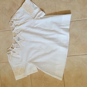 Madewell white top size L